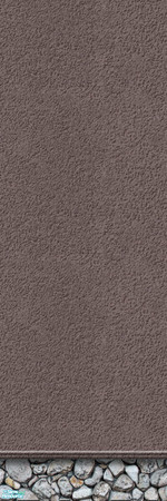 Sims 2 — Studio K Stucco & Rock Plinth - UPDATED - Plum Brown by StudioKhagerks — 