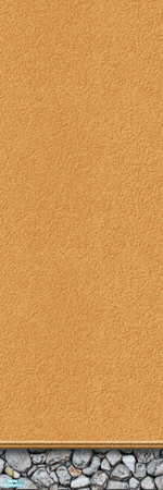 Sims 2 — Studio K Stucco & Rock Plinth - NEW - Pumpkin by StudioKhagerks — 