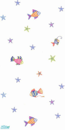 Sims 2 — Fish by djhappie — Swim this way ! Little fish swimming their way through a childs room, or even an animal room
