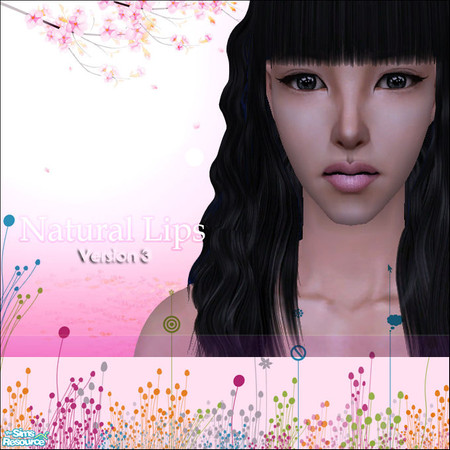 Sims 2 — Natural Lips 03 by monkey6758 — 