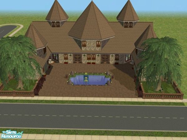 Sims 2 — Village Dining by loveblis — Part of my Village Collection.