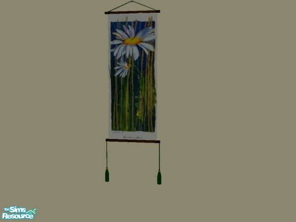 Sims 2 — Daisies by evetsangel — Recolor of Winter Blossoms.