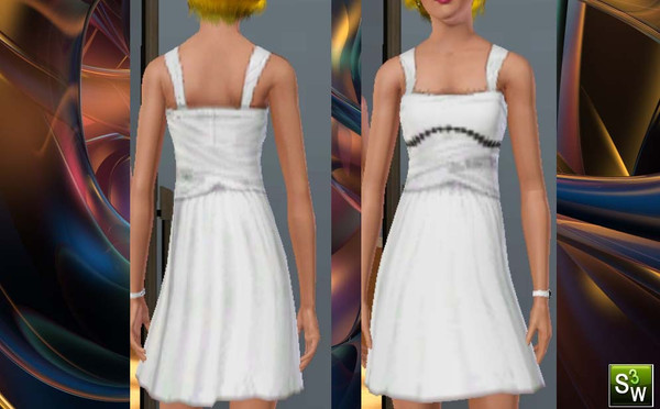 Sims 3 — ani_low wedding drees by greenislove — lindacloth