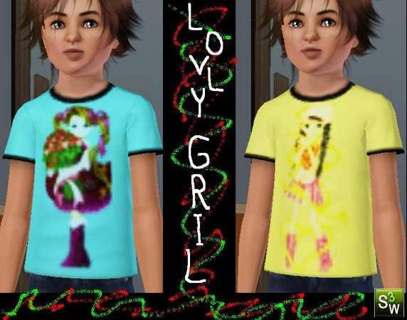 Sims 3 — lovly-gril by greenislove — No Description
