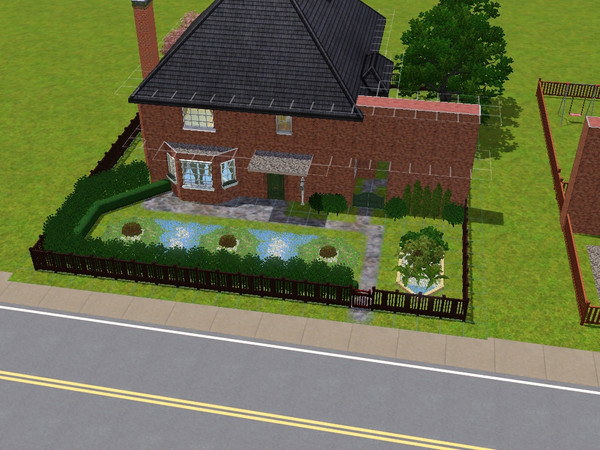 Sims 3 — 1 Simpson Avenue by gobby — This three bedroomed, modern home comes with a seperate diner and roomie kitchen. It