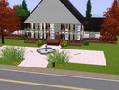 Sims 3 — Craftsman Mansion by JR2010 — A blank craftsman-style mansion for those Sims who like a bit of class and style.