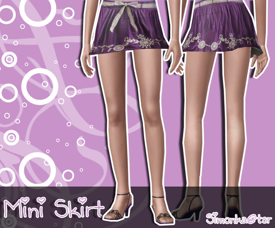 Sims 3 — Mini Skirt by Simonka — I hope you like it! :P