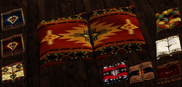 Sims 3 — WESTERN PILLOW 1 by abuk0 — WESTERN PILLOW 1