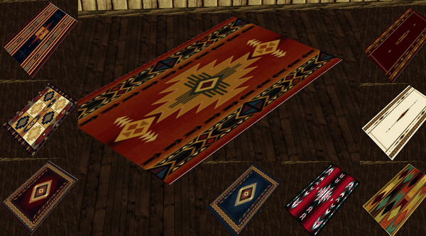 Sims 3 — WESTERN RUGS 2 by abuk0 — WESTERN RUGS 2