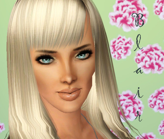 Sims 3 — Blair by HaveALovelyDay — The self-centered blonde. Skin (Naughty Non Default) -