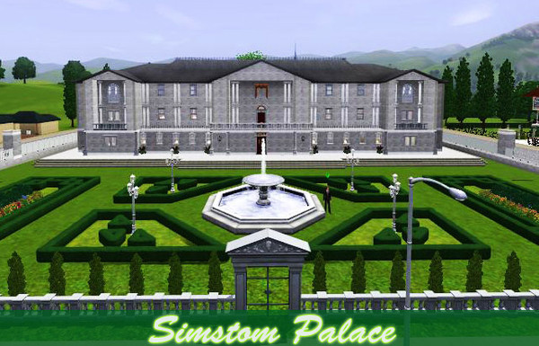 Sims 3 — Simston Palace by smileculb — I was watching a documentary about The Buckingham Palace and thought it'd be great