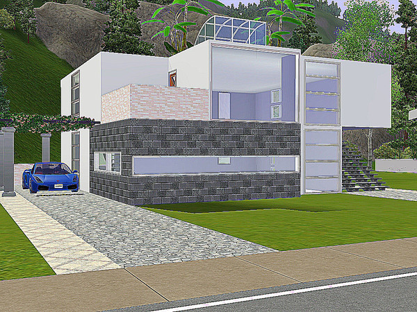 Sims 3 — White Cricket by blake_architecture — White Cricket