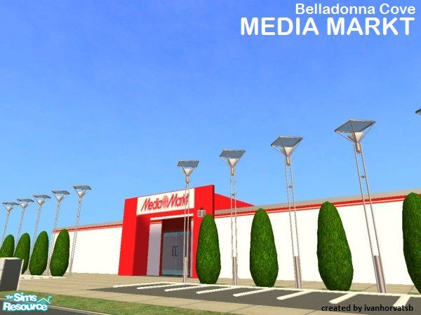 Sims 2 — BC MEDIA MARKT by ivanhorvatsb — Belladonna Cove - MEDIA MARKT; Complete it furnishing and decorating