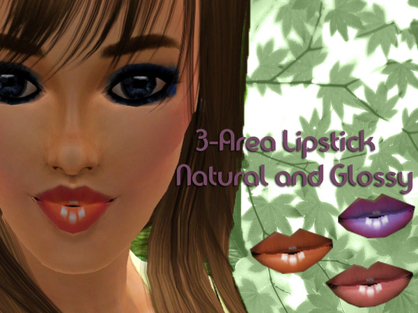 Sims 3 — Pralinesims Lipgloss by TSR Archive — By Pralinesims for TSR (2010) TSRAA:Yes
