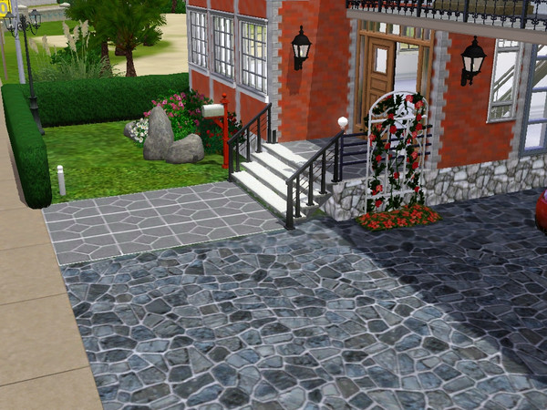 Sims 3 — DK Avenue by ynk1270 — Double Garage, 2 stories, Fully Furnished House. 3 Bedrooms, 4 Bathrooms, and a Dining