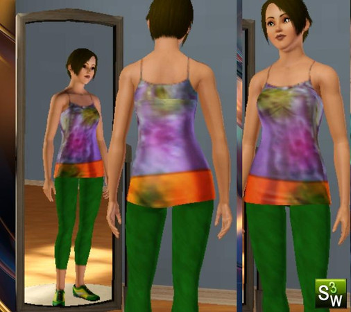 Sims 3 — Strapless by greenislove — No Description