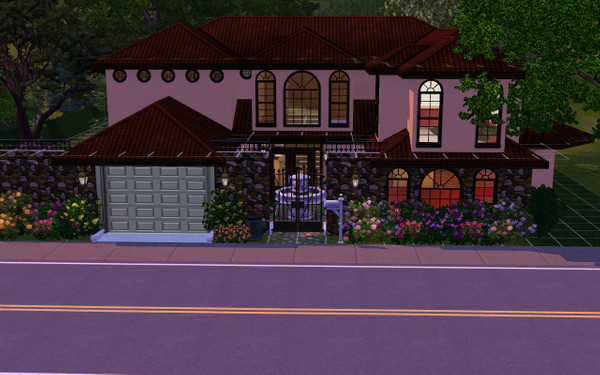 Sims 3 — Garden Villa by Celophan3 — Garden Villa