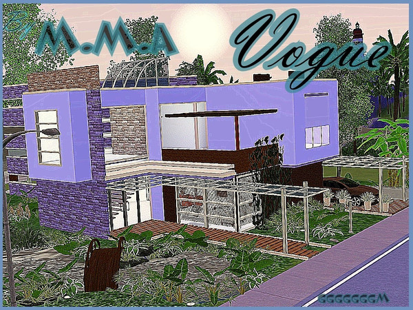 Sims 3 — M.M.A  Vogue by gggggggm — M.M.A Vogue