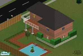 Sims 1 — (Lot 8) Enjoyable Home by R-bert — Are you rich enough to move out to a new place, but dont whant to expend to