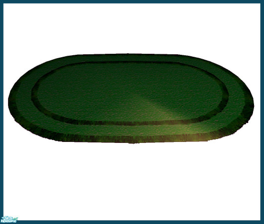 Sims 2 — Baseball Bedroom Sets - 2x3 Oval Rug by rebecah — Baseball Bedroom Sets - 2x3 Oval Rug