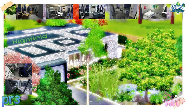 Sims 3 — Highfield by Preetom — A modern house for a family consisting of two members...I have built the external