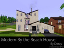 Sims 3 — Modern By the Beach House by creatunleash — Modern By the Beach House This house has a basement. Entry to