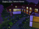 Sims 3 — The Zen Project- Sakura House by TheHumanWreckageYouLove — Become one with nature with this three story