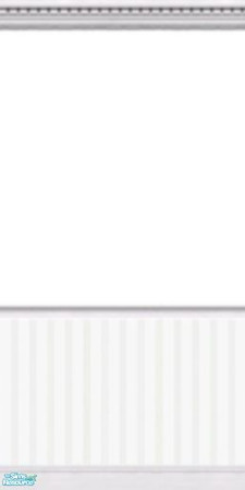 Sims 2 — White Bb - White Paint & Trim - #1 by mattphipps68 — The first in the series of 4 beadboard wall panels -