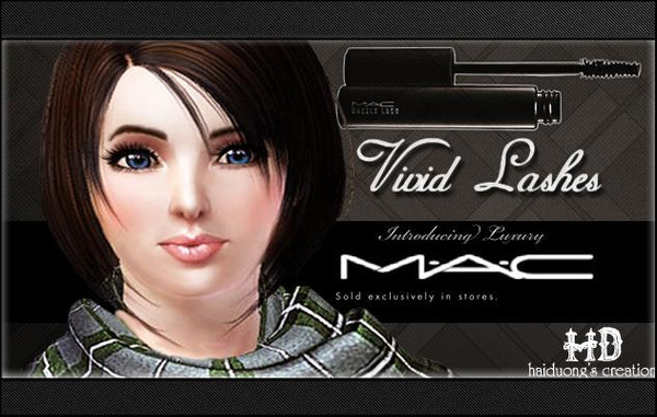 Sims 3 — M.A.C Vivid Lashes Mascara by haiduong — The 2e one one my new series of M.A.C products. This mascara will build