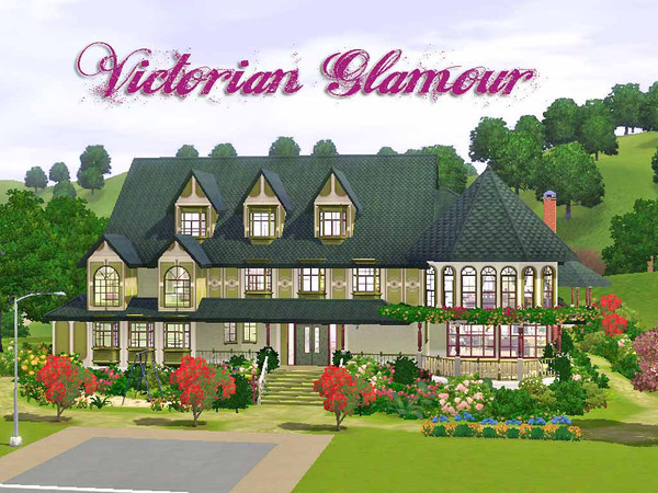 Sims 3 — Victorian Glamour by ung88tom — When we built this Victorian House, functional requirements were first priority.