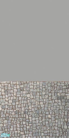 Sims 2 — Grey Mosiac Tiles by sallyhails — With Paint. Matches my Grey Mosiac tile floor