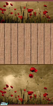 Sims 2 — Poppies by Santario — Poppies stupefy. The head is turned from them...