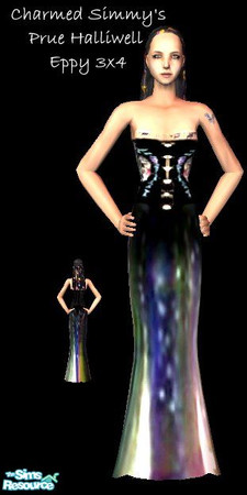 Sims 2 — Prue Halliwell Set by kollens — This is Prue Halliwell, She was played by Shannen Doherty. The outfit is meant