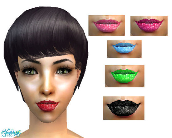 Sims 2 — Sparkle Lipstick by Caryl — 