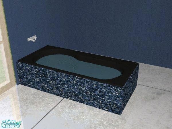 Sims 2 — "Oceano" Tub by Roboty — Who doesn't want a stylish and modern bath tub to come home to so why not