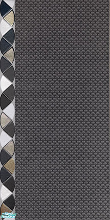 Sims 2 — Ocean - Black Wall01 by ayyuff — 