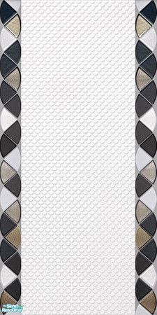 Sims 2 — Ocean - White&Black Wall03 by ayyuff — 