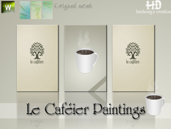 Sims 3 —  by haiduong — I will make alot of objects with the coffee theme in the future..I think it will be perfect for