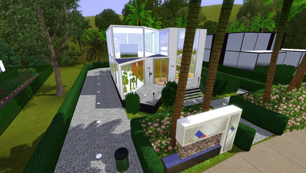 Sims 3 — Model A - 01 by Project_Beihai — The first of the Model A series (for 20x30 lot sizes). Designed to look great