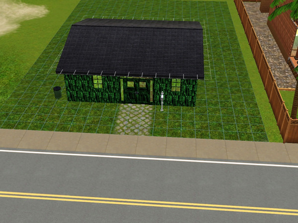 Sims 3 — Matrix Theme starter home by SweetTrinity — By SweetTrinity