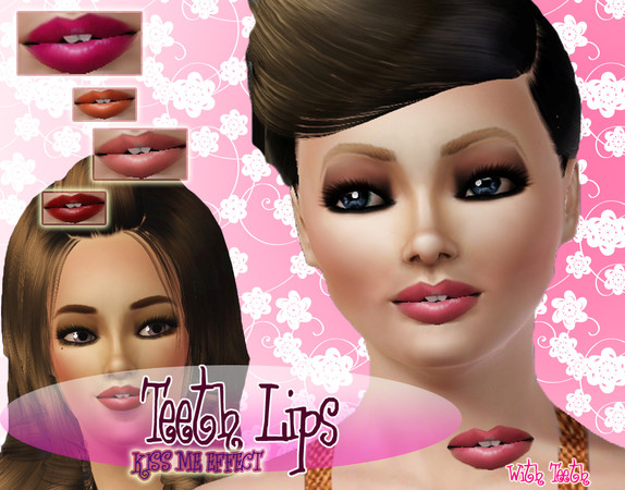 Sims 3 — Teeth and Lips by TSR Archive —  TSRAA: Yes