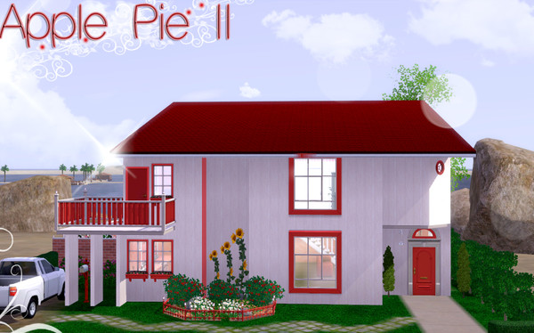 Sims 3 — Apple Pie II *FF* by TSR Archive — Apple Pie II this delicious red pearl is very comfortable! Interior: