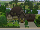 Sims 3 — Riverside Manor by Kricketz — Fully furnished, bordering the river with enclosed grounds sits this stunning