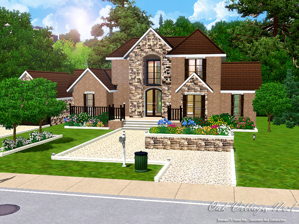 Sims 3 — Oak Village - No 1 by brandontr — BrandonTR@TSR
