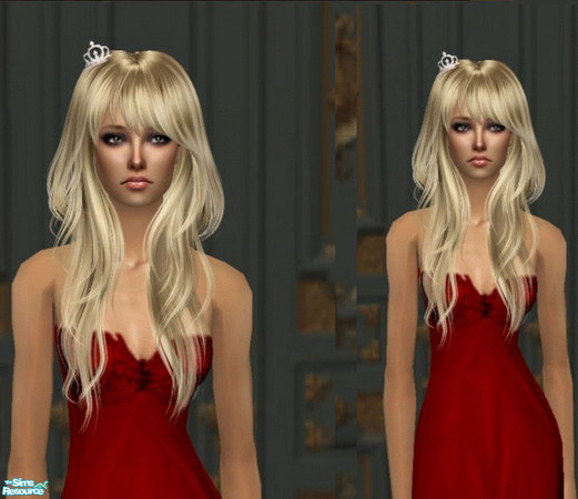Sims 2 — \' A love story\' - Red Rose Prom by TSR Archive — A set of three elegant prom dresses. For the love stories.