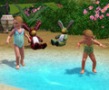 Sims 3 — Toddler Girly Swimsuit By Rosie by rose-maman — Even though toddlers are not allowed to swim, we still