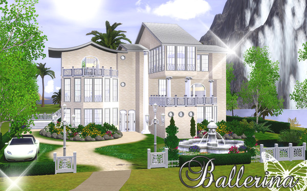 Sims 3 — Ballerina *FF* by TSR Archive — Ballerina this cute little victorian home is perfect for your sim family!