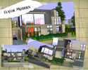 Sims 3 — Classic Modern by Eleah — Modern home with 3 Bedrooms, 3 Baths, Kitchen, Dining Room, Living Room, Family Room,