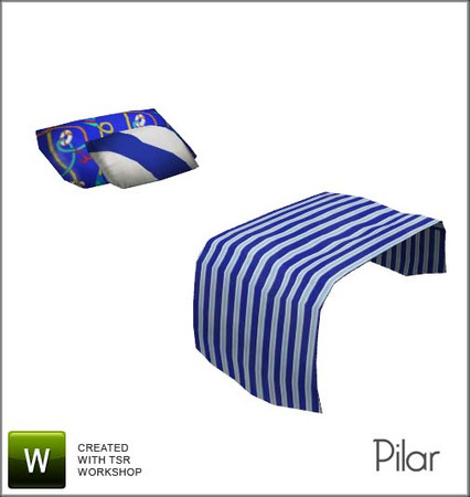 Sims 3 — NauticDecoBed by Pilar — Creado por Pilar para los sims3