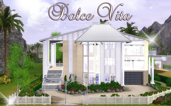 Sims 3 — Dolce Vita *FF* by TSR Archive — Dolce Vita huge luxury family home :D Interior: Five bedrooms,four